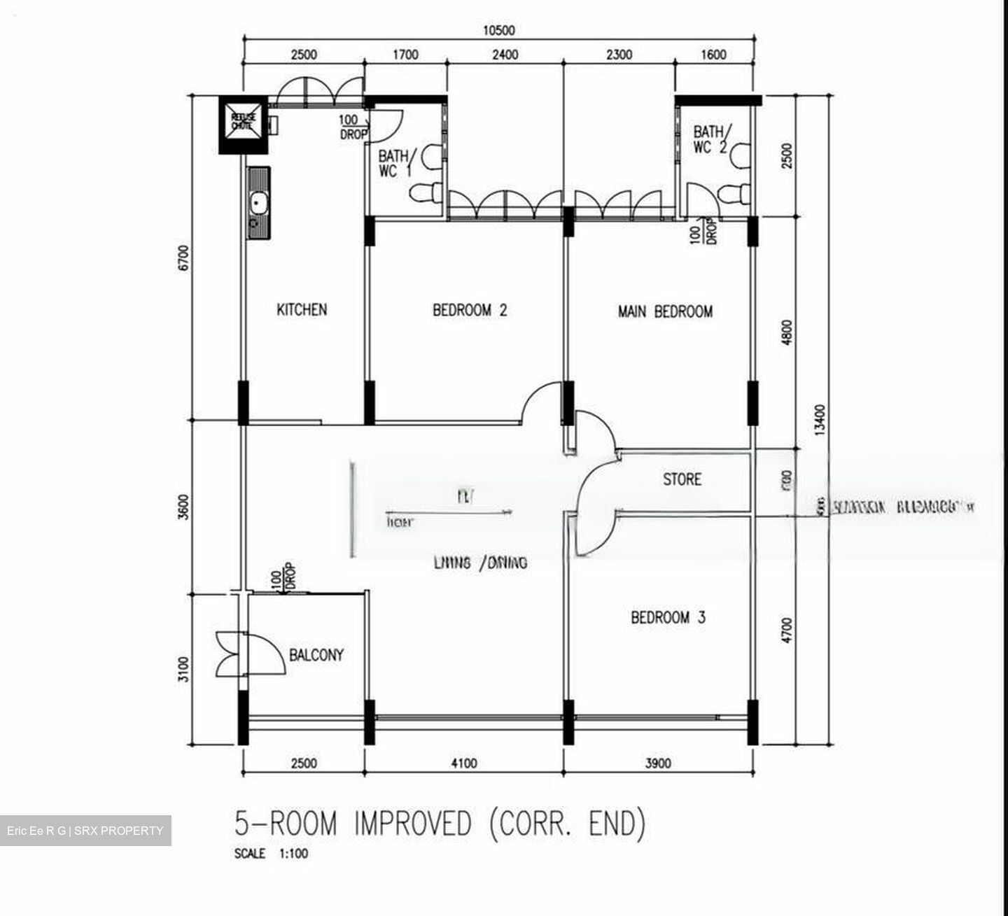 Blk 288 Yishun Avenue 6 (Yishun), HDB 5 Rooms #468457041
